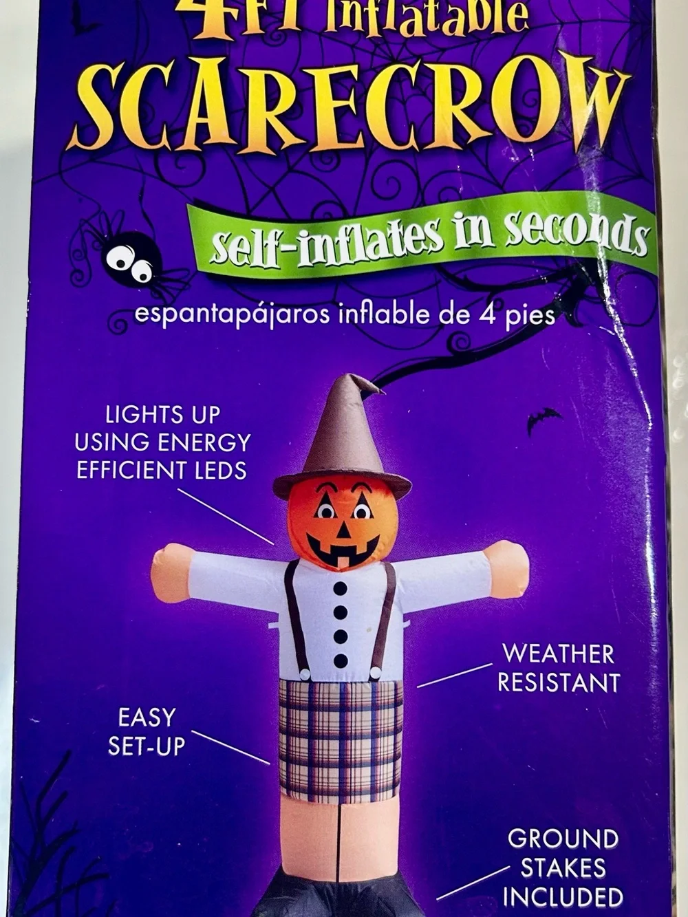 Huntington Home inflatable pumpkin